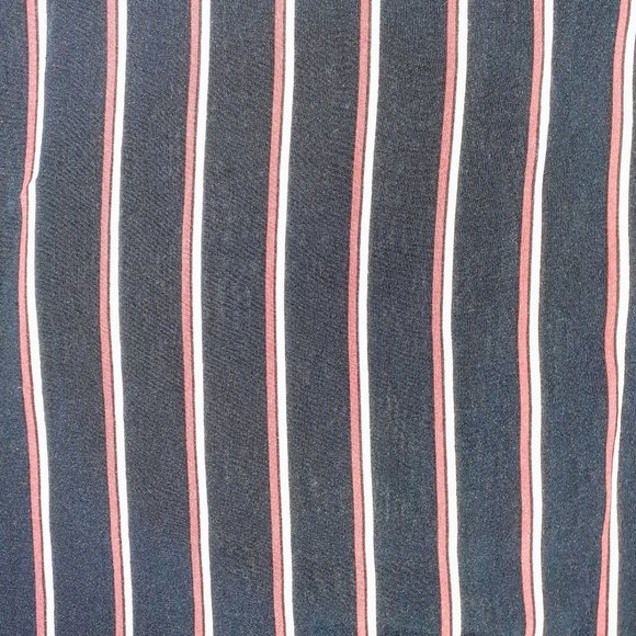Navy blue, white and red stripped palazzo pant - Picture 3 of 5